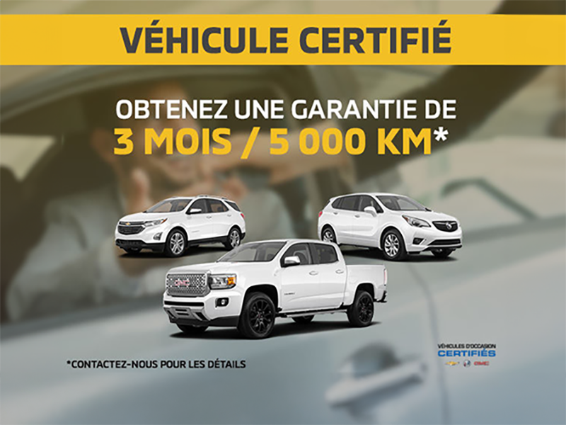 Véhicule Certifié d'occasion