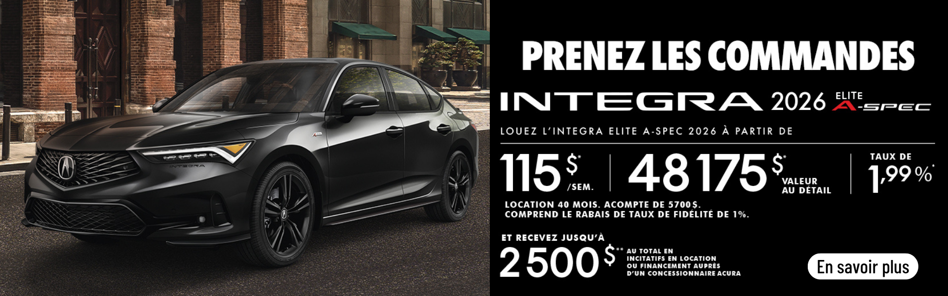 Header INTEGRA Header INTEGRA