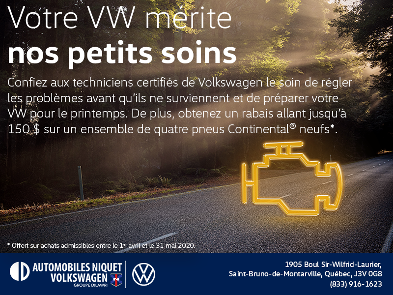 L'offre de service du printemps
