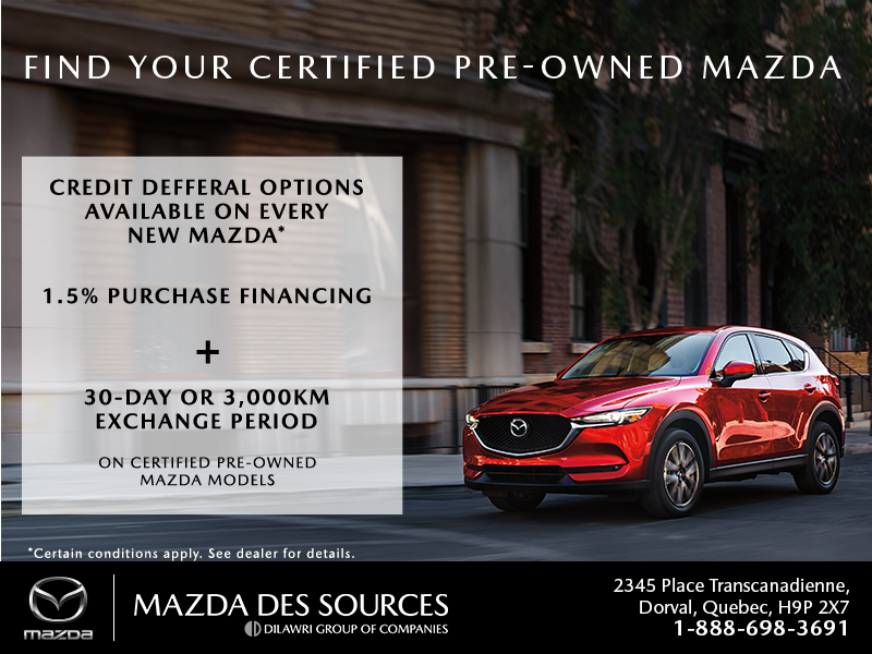 Certified Pre-Owned Mazda