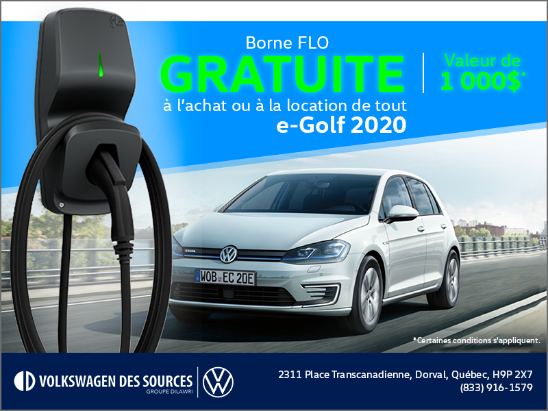 Obtenez une Borne FLO gratuite!