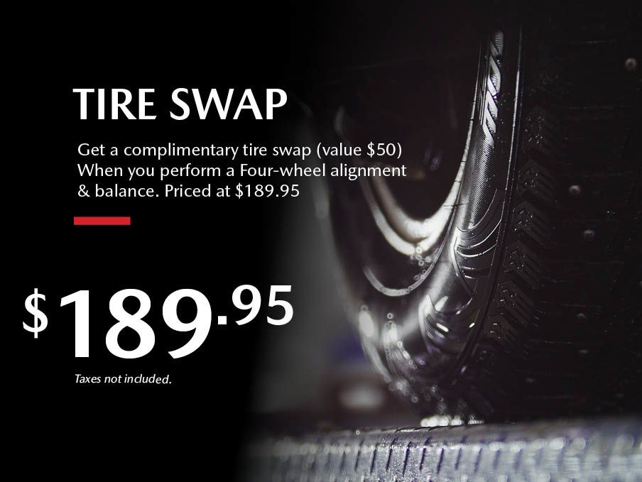 Complimentary Tire Swap*