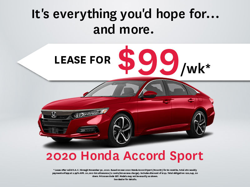 Heritage Honda 2020 Honda Accord at 99 wk