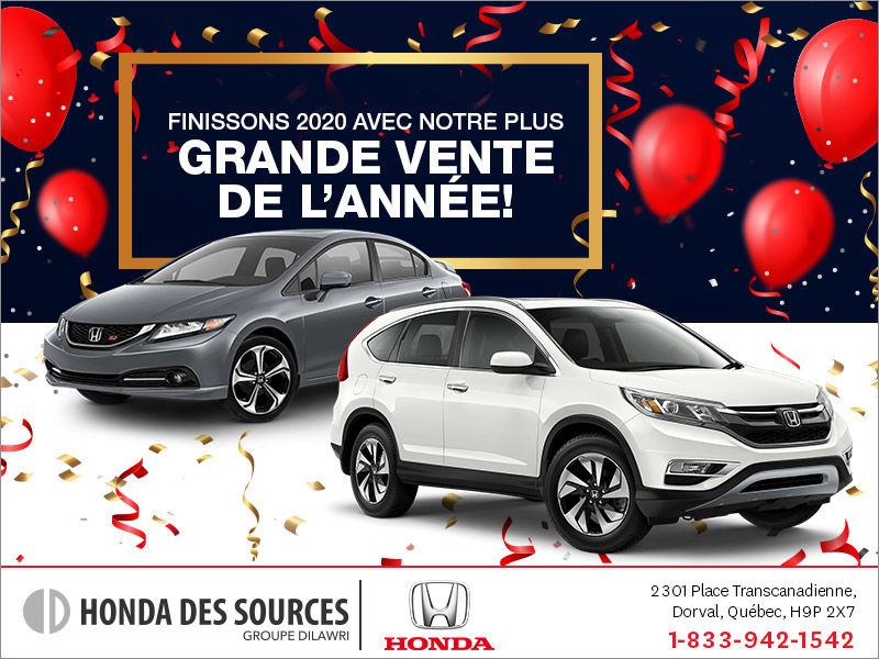Finissons 2020 avec notre plus grande vente de l’année!