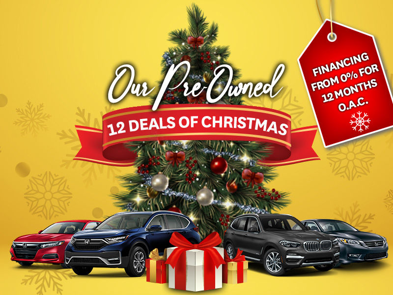 Heritage Honda  12 Deals of Christmas!
