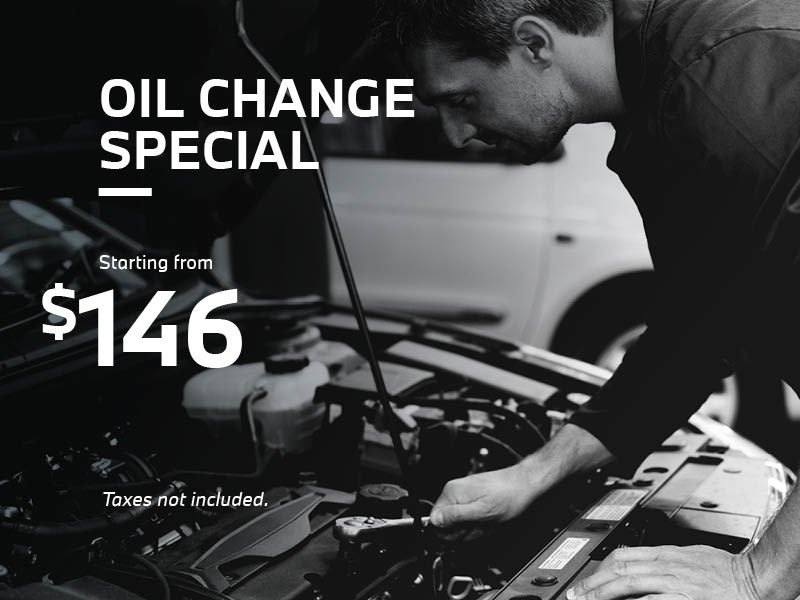 Oil Change Special starting from $146
