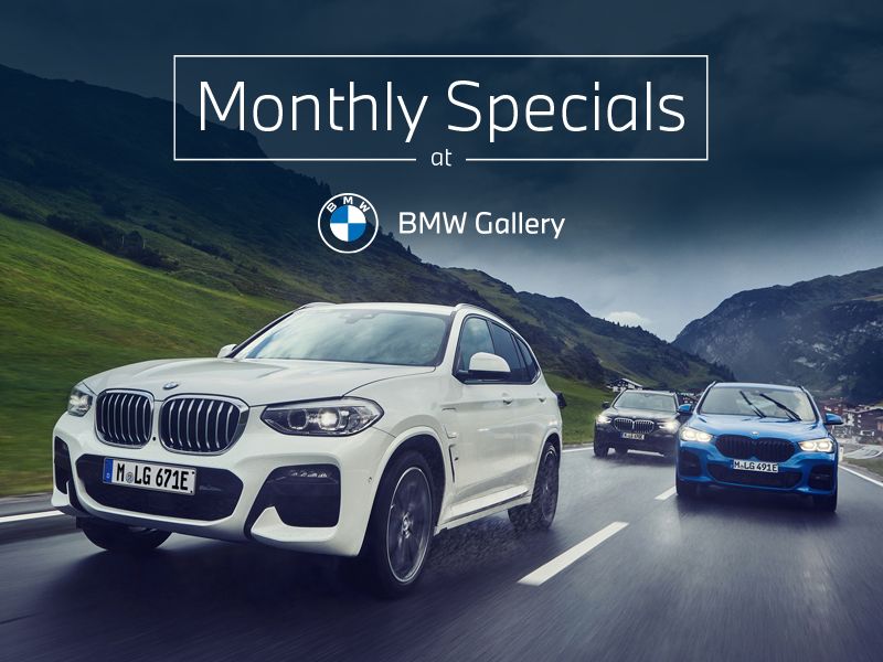 BMW Gallery BMW Monthly Specials