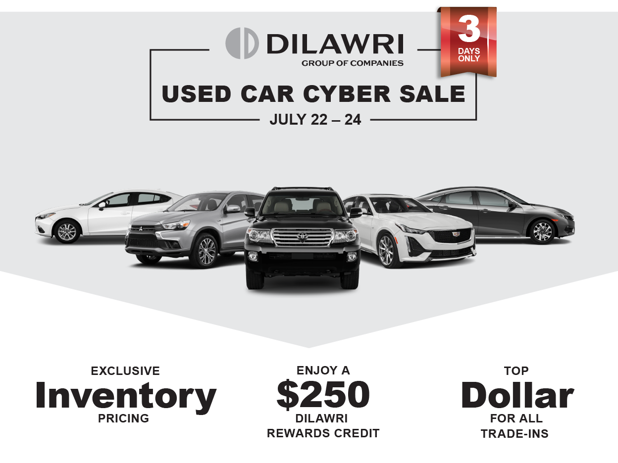 Used Car Cyber Sale