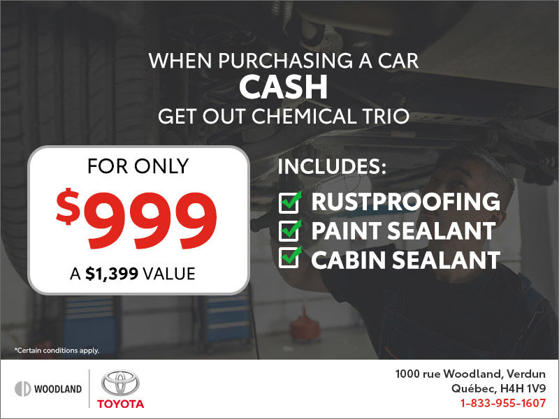 Cash down transaction promotion
