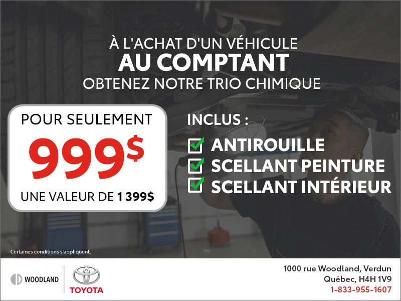 Promotion transaction argent comptant