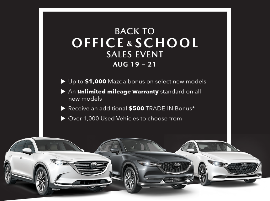 Back to Office & School Sales Event | Agincourt Mazda