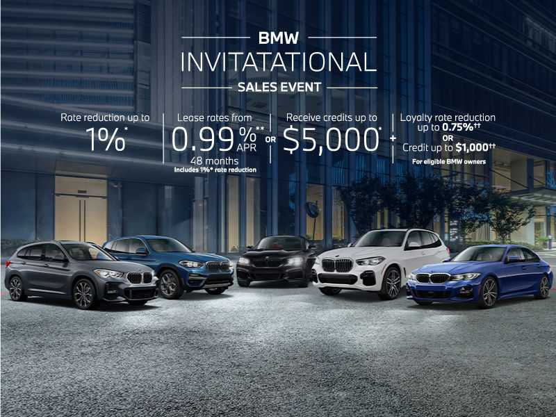 BMW INVITATIONAL SALES EVENT