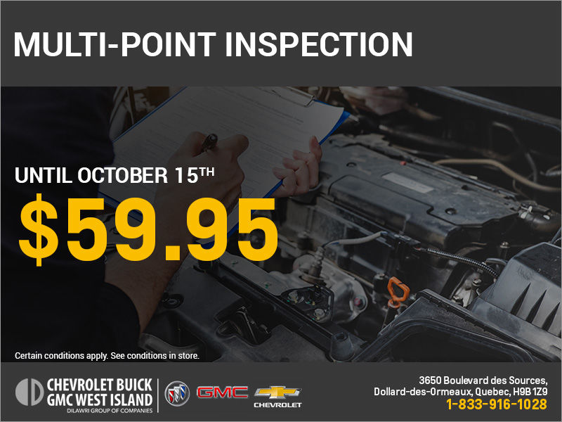 Multi-point inspection rebates