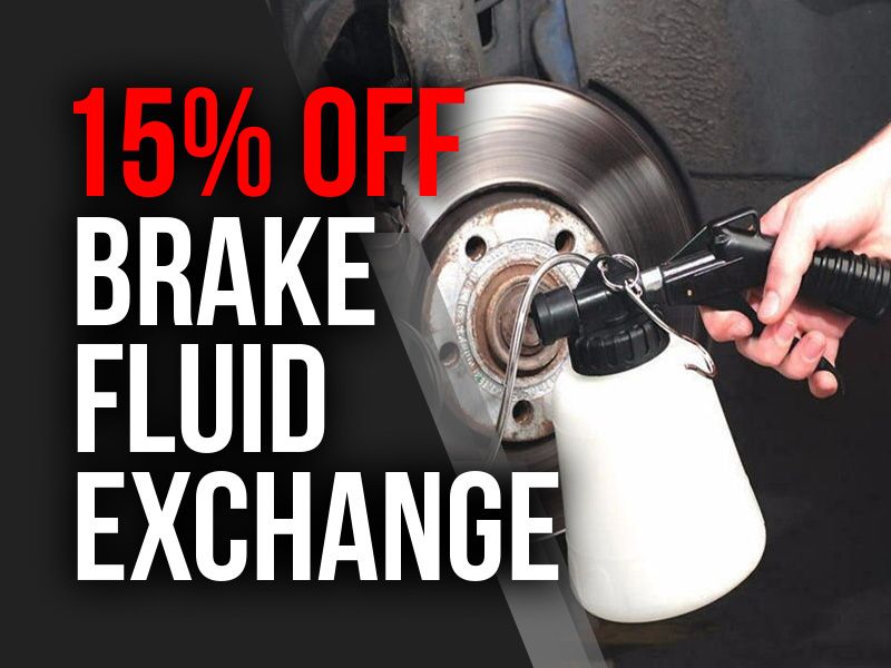 INFINITI Gallery 15 off Brake Fluid Exchange
