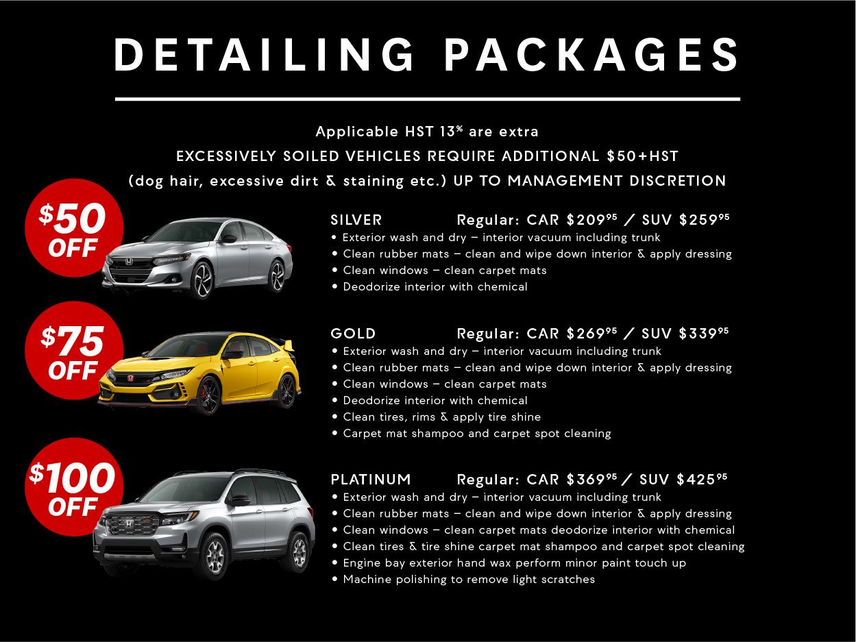 Detailing Packages