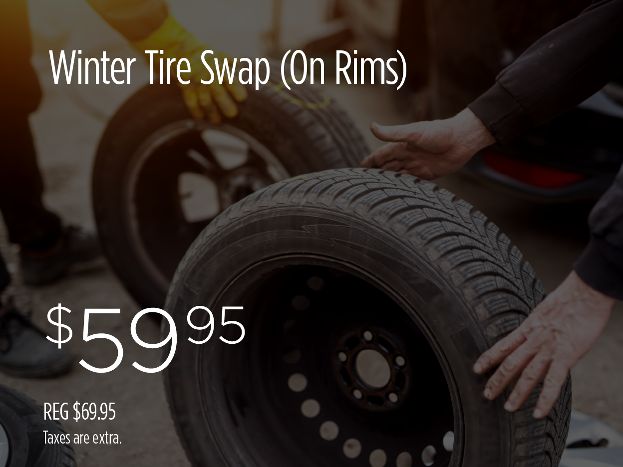 Winter Tire Swap (On Rims)