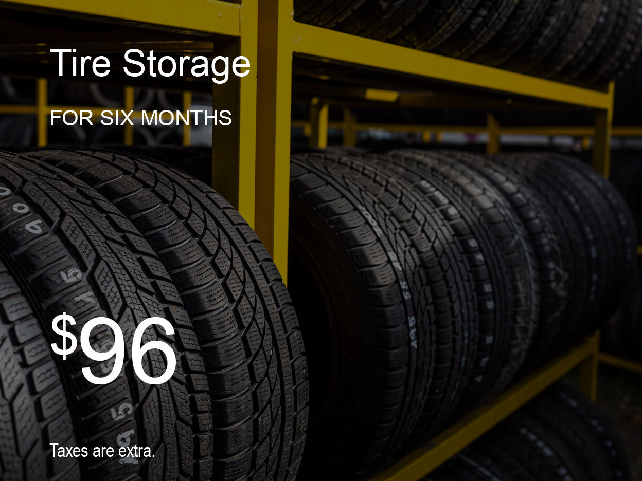 Tire Storage Special