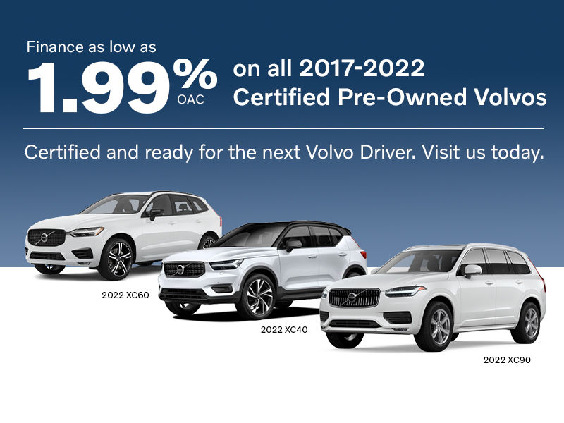 Certified Pre-Owned Volvos