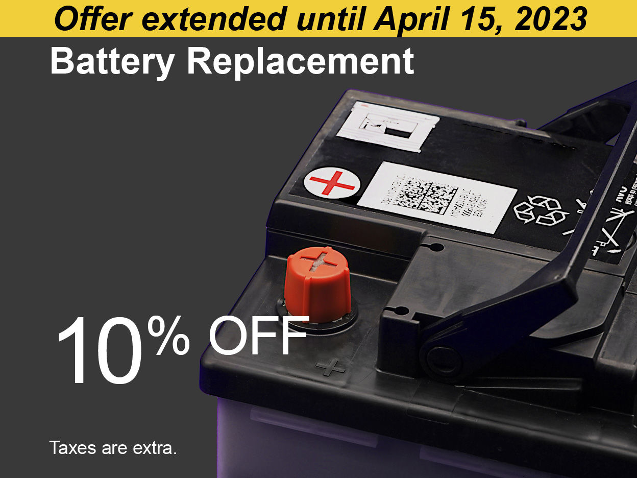 Battery Replacement Promo