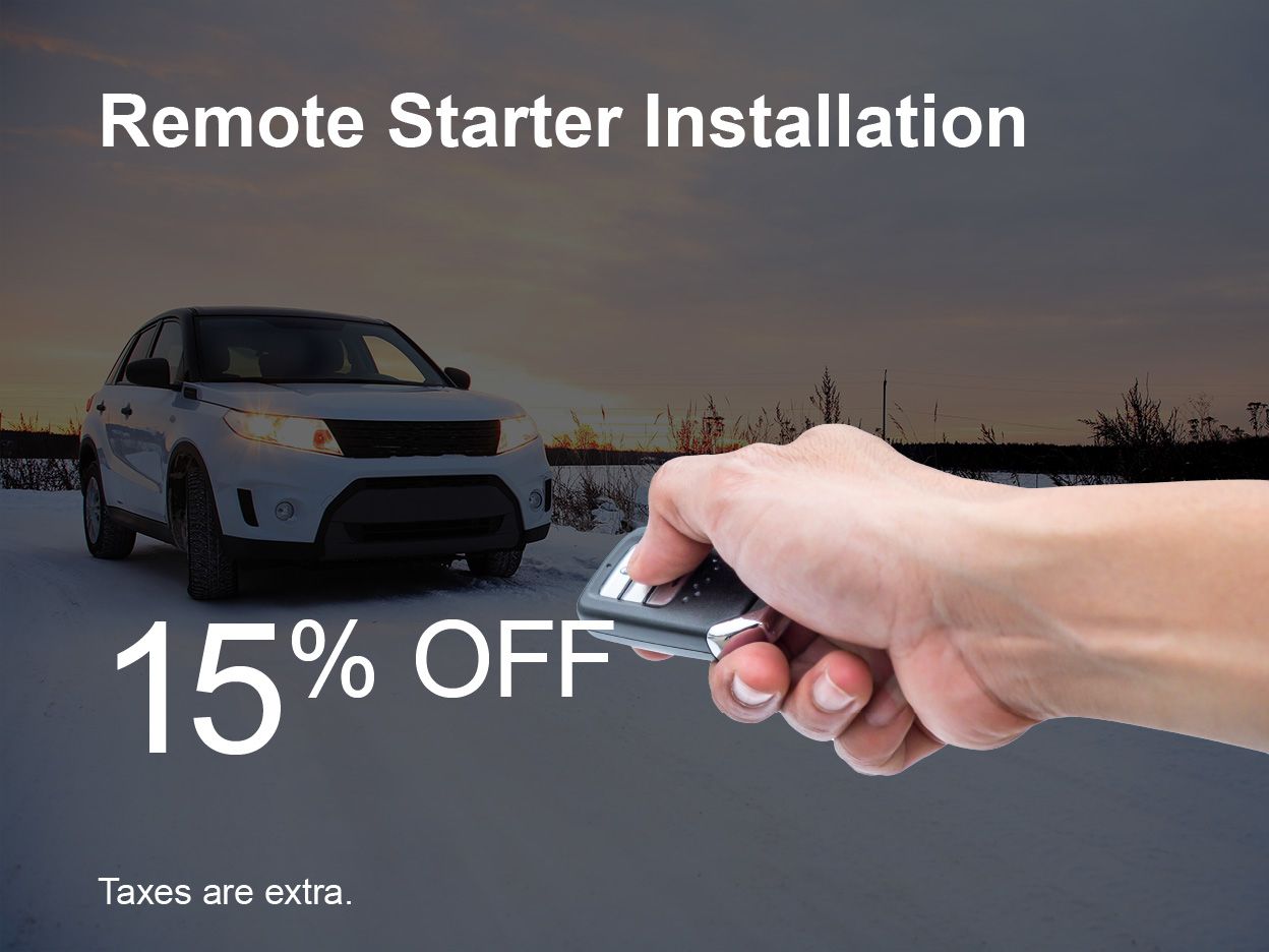 Remote Starter Installation Special