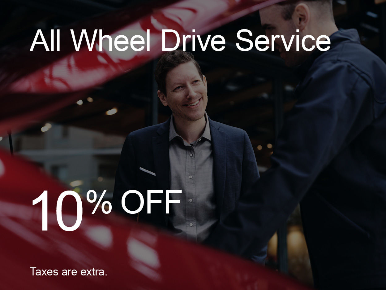 All Wheel Drive Service Special