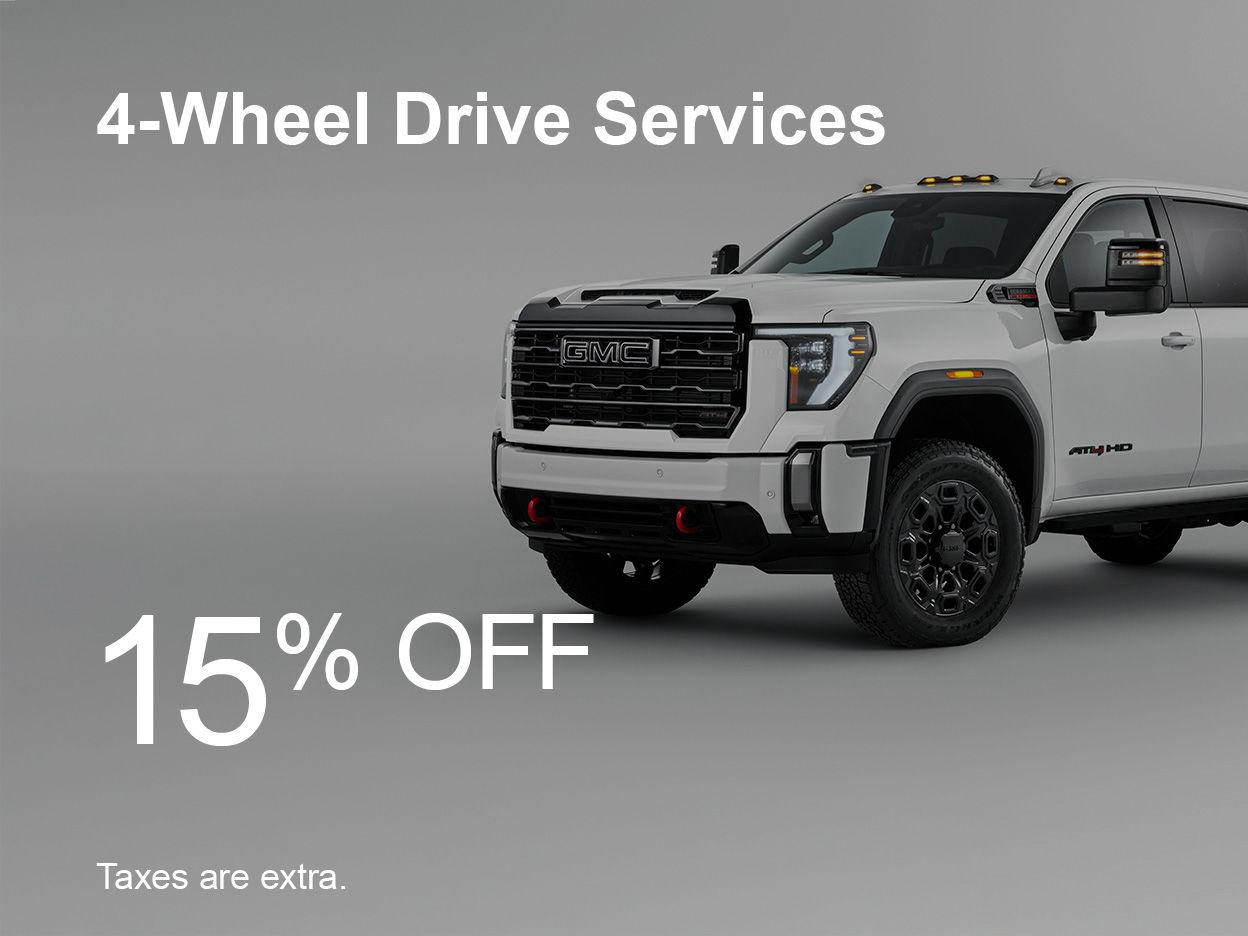 4-Wheel Drive Service Special