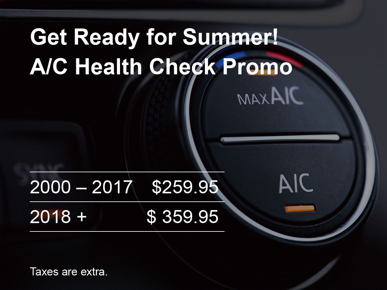 A/C Health Check Special