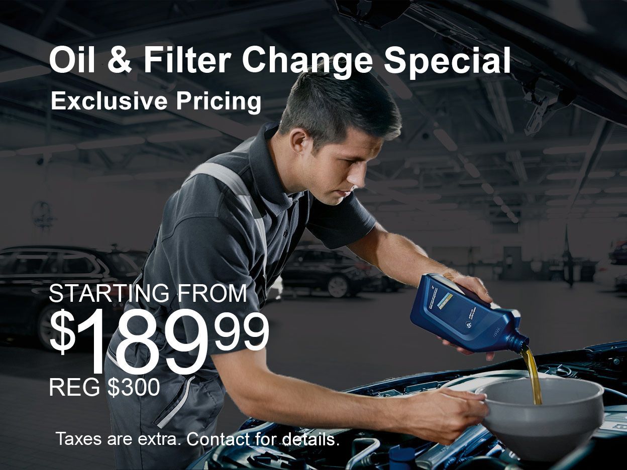 Oil and Filter Change Special