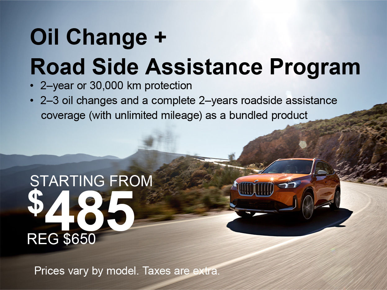 Oil Change + Roadside Assistance Special