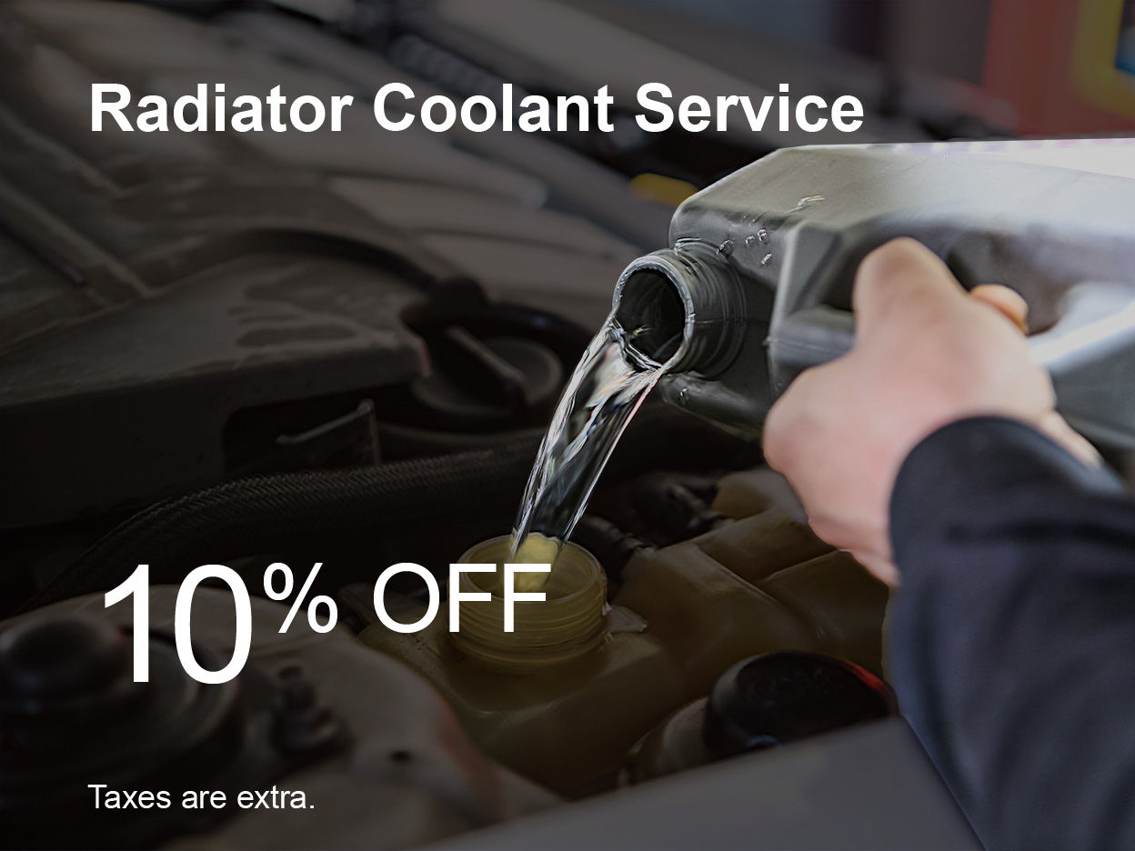 Radiator Coolant Service Special
