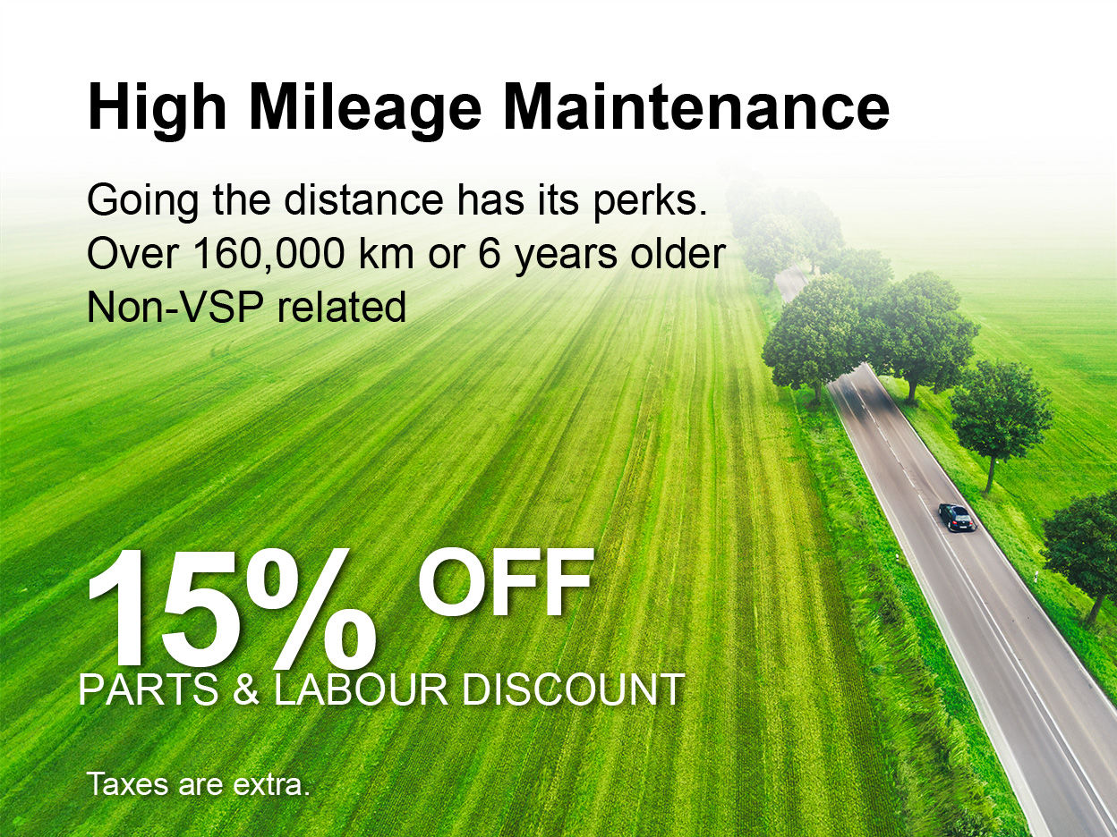 High Mileage Maintenance Special