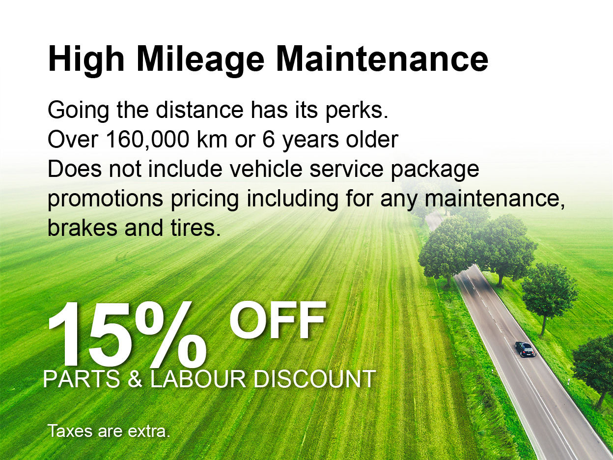 High Mileage Maintenance Special