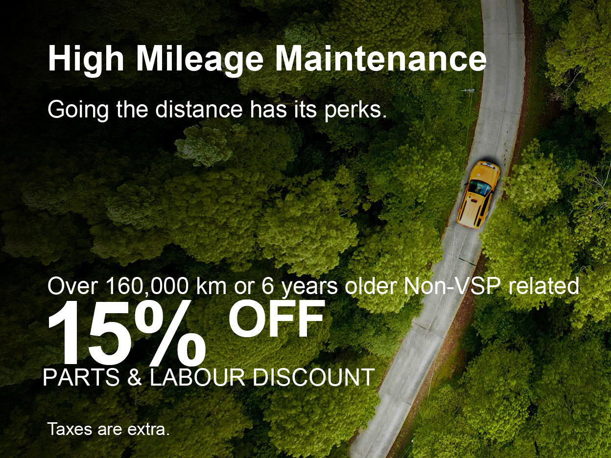 High Mileage Maintenance Special