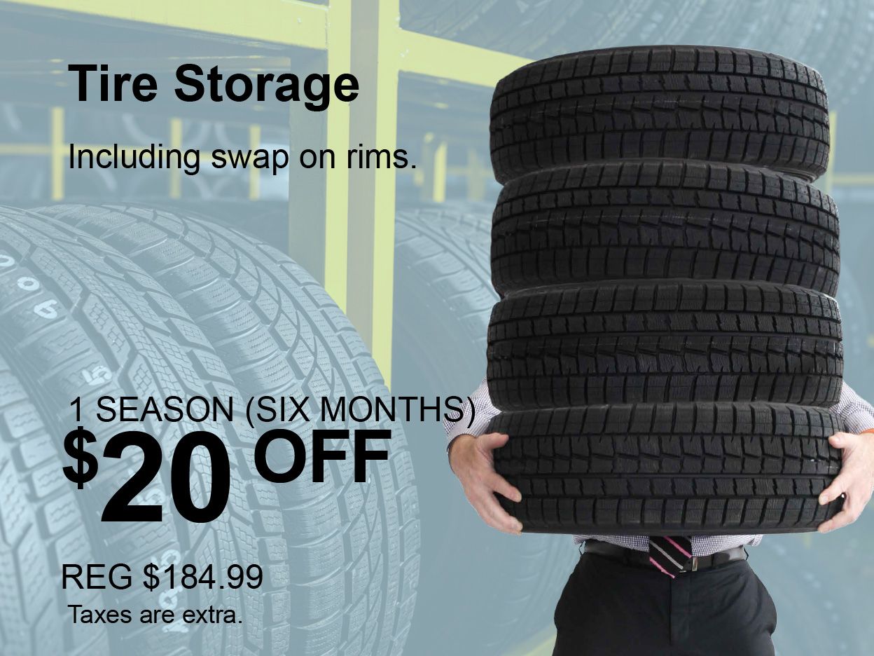 Tire Storage Special