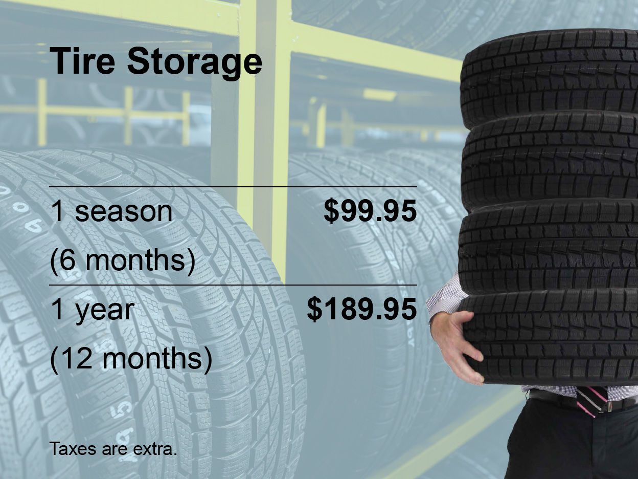 Tire Storage Special
