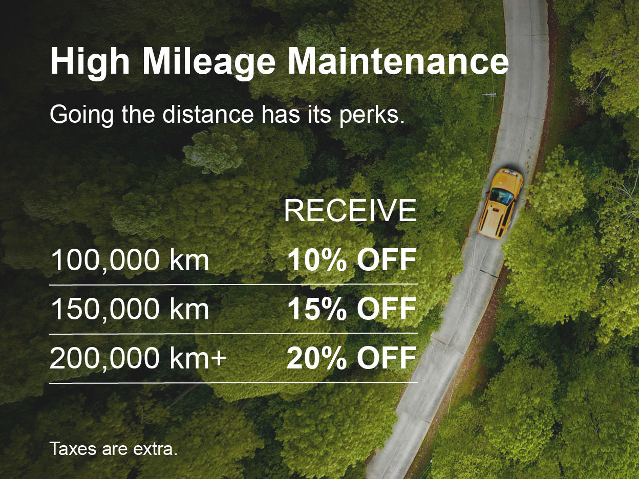 High Mileage Maintenance Special