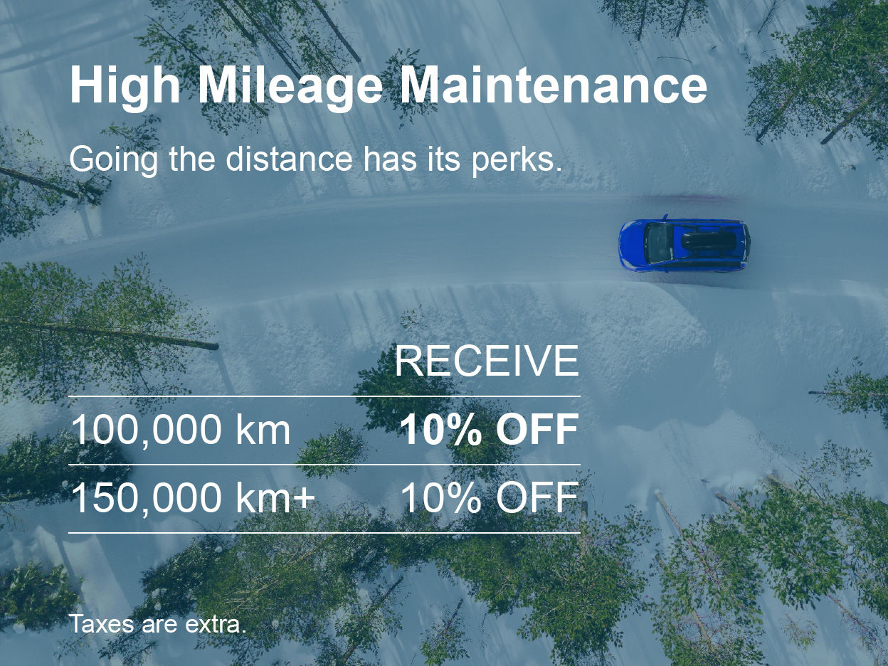High Mileage Maintenance Special