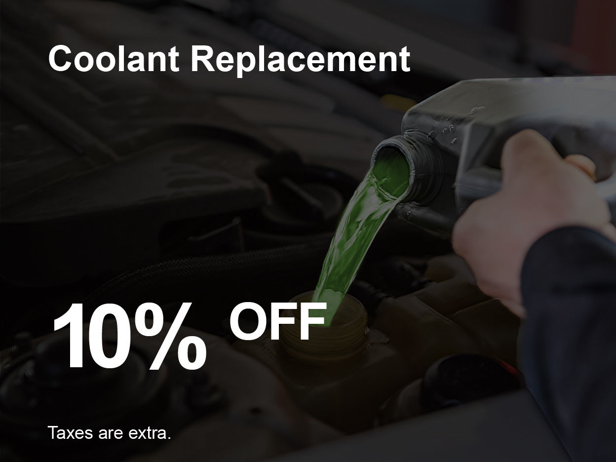 Coolant Replacent Special