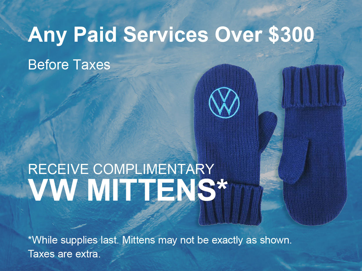 Complimentary Mittens w/ Paid Service Special