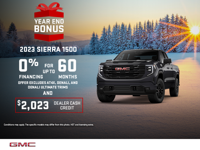 GMC Year End Bonus Falls Chevrolet Buick GMC in Niagara Falls