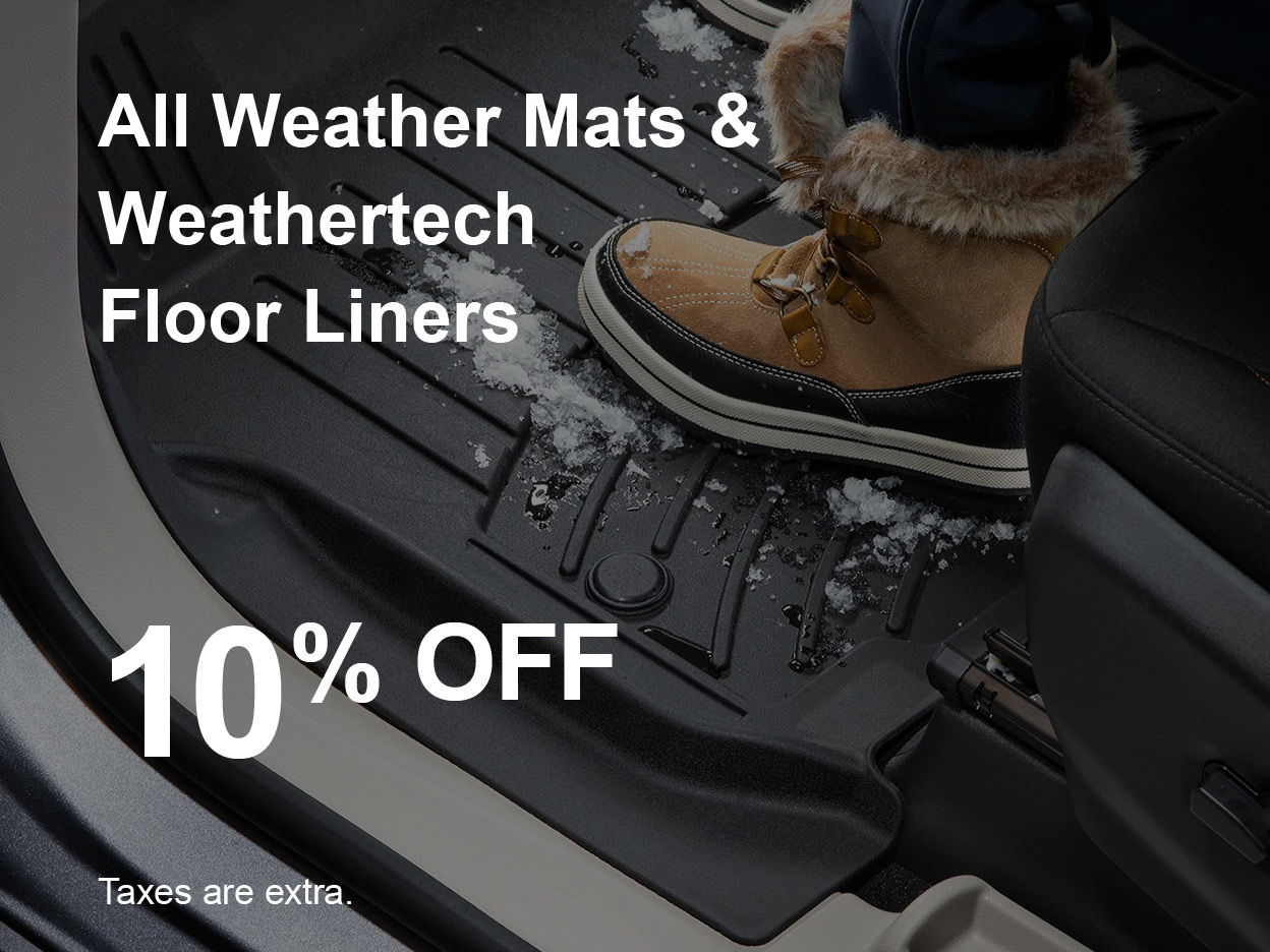 All Weather Mats & Weathertech Floor Liners Special