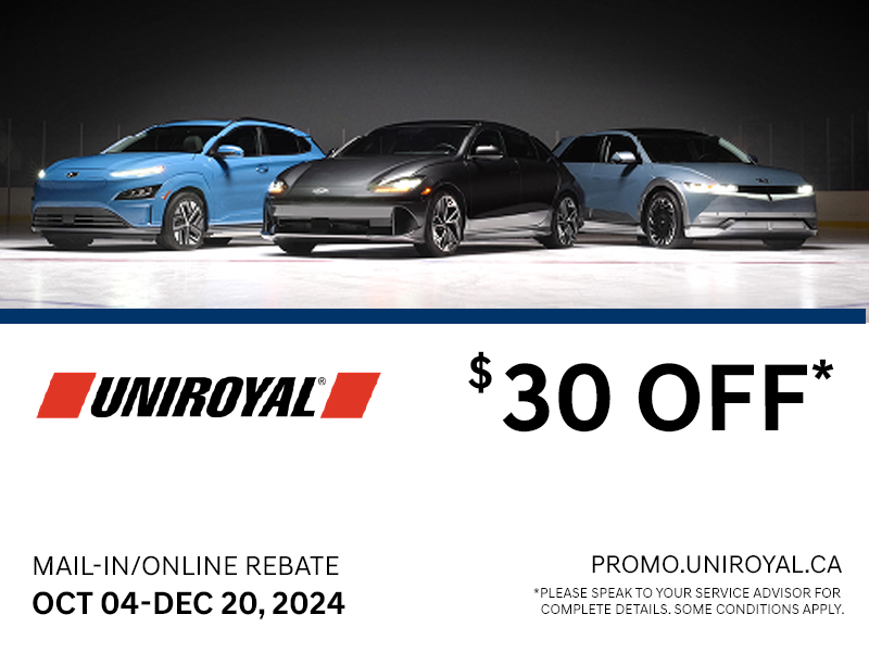 UNIROYAL - Tire Rebate