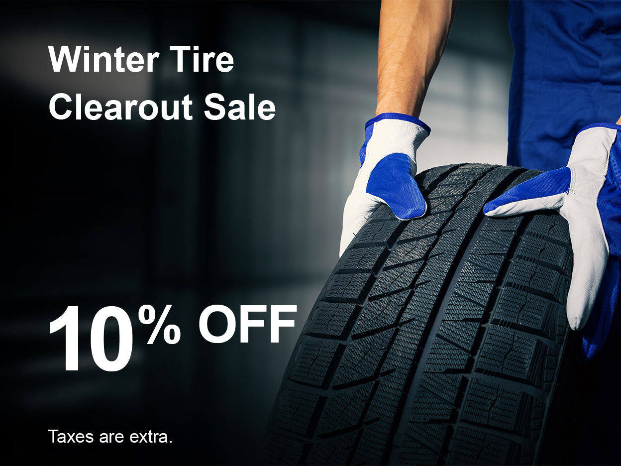 Winter Tire Clearout Special