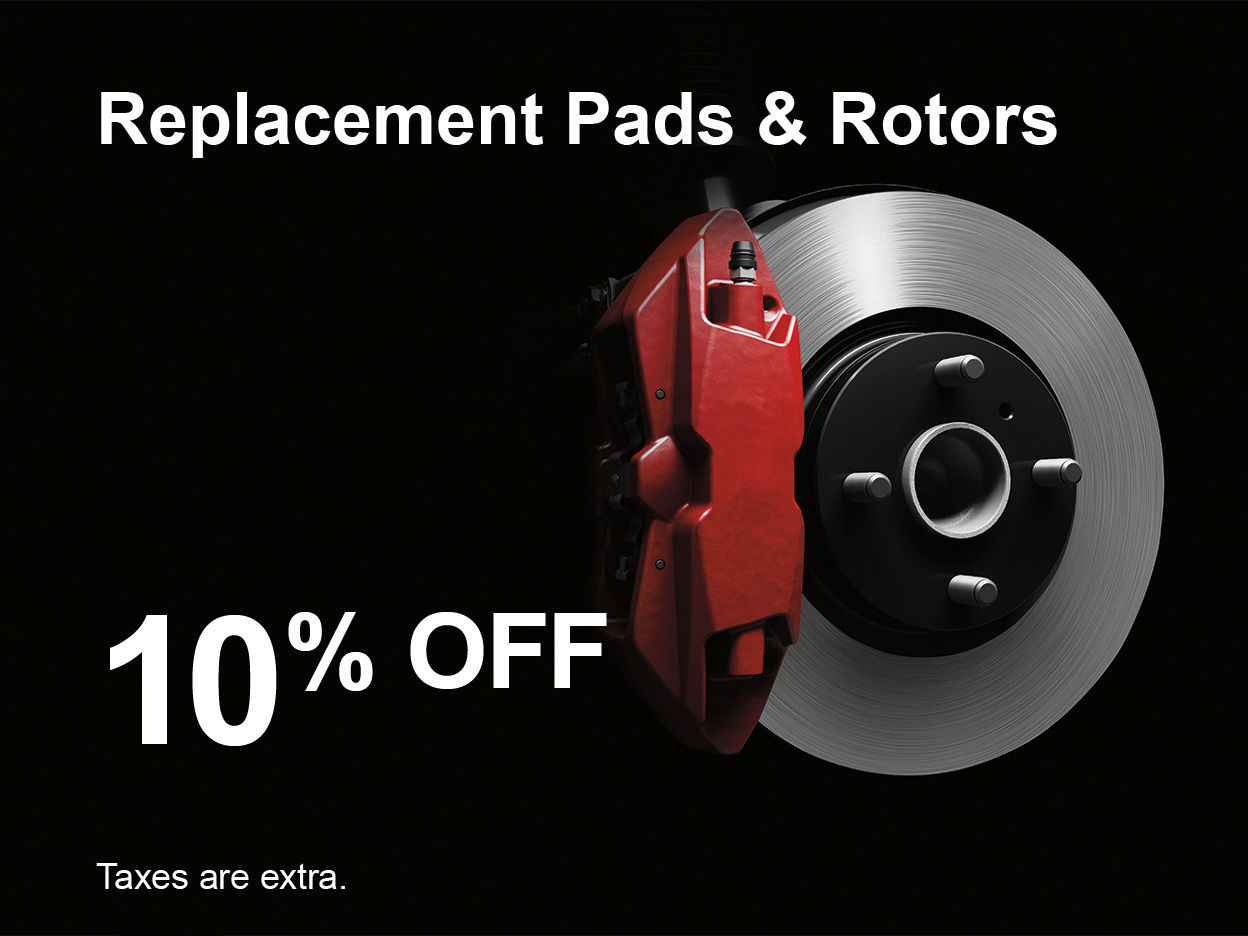 Brake Pads and Rotor Replacement Special