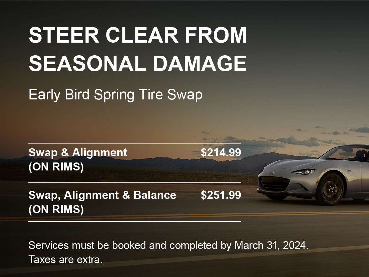 Steer Clear - Early Bird Tire Swap Special