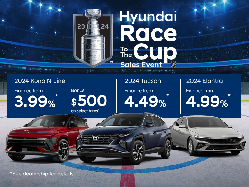 Hyundai of Regina in Regina | Race To The Cup Sales Event!