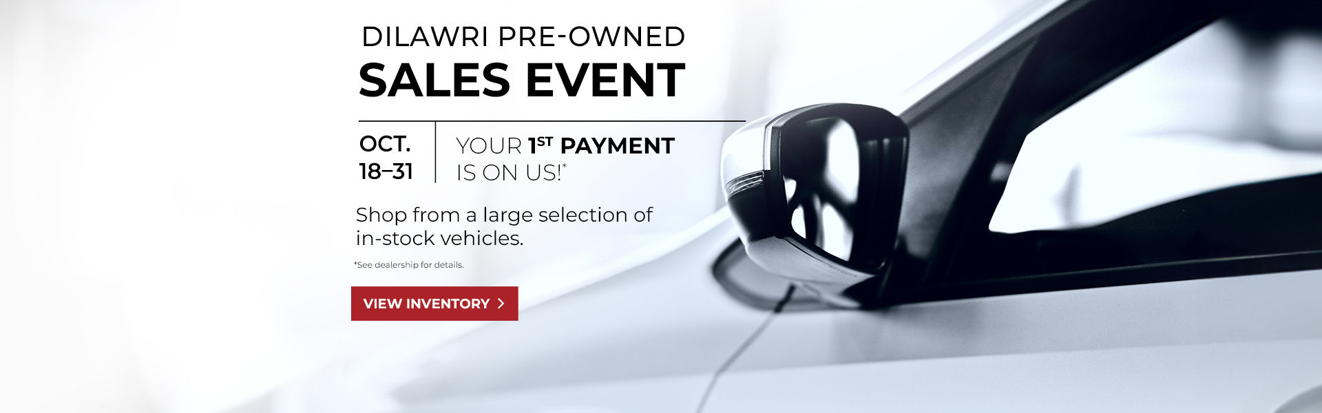 Dilawri Pre-Owned Sales Event 2024