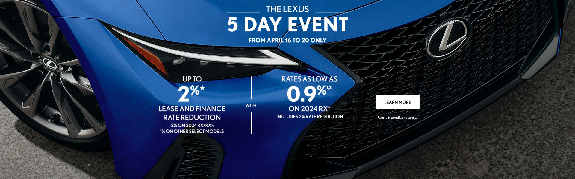 Lexus 5 Days Event