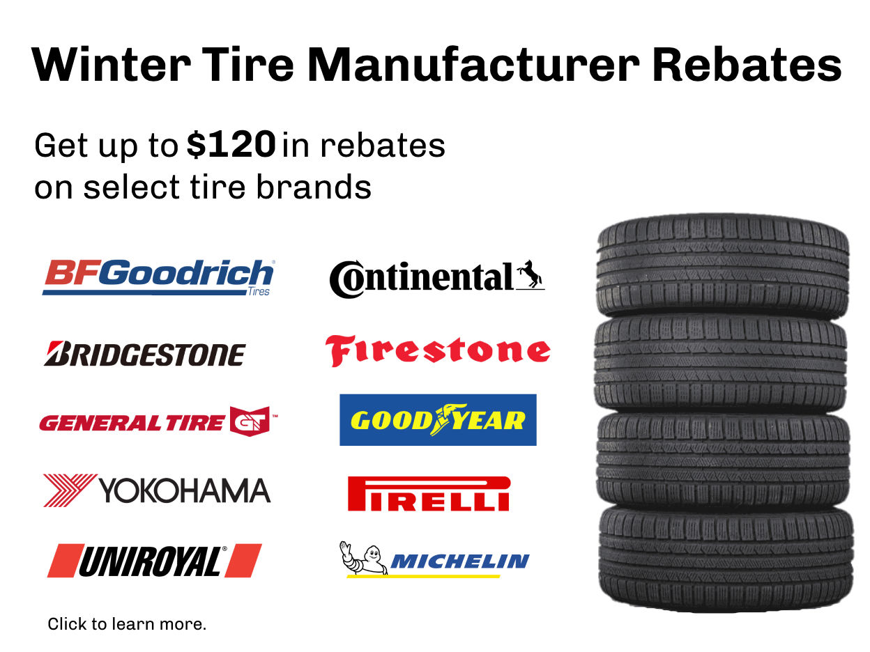 Tire Manufacturer Rebates