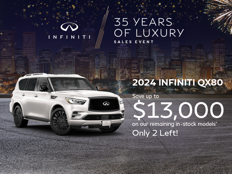 Monthly Offers - 2024 QX80